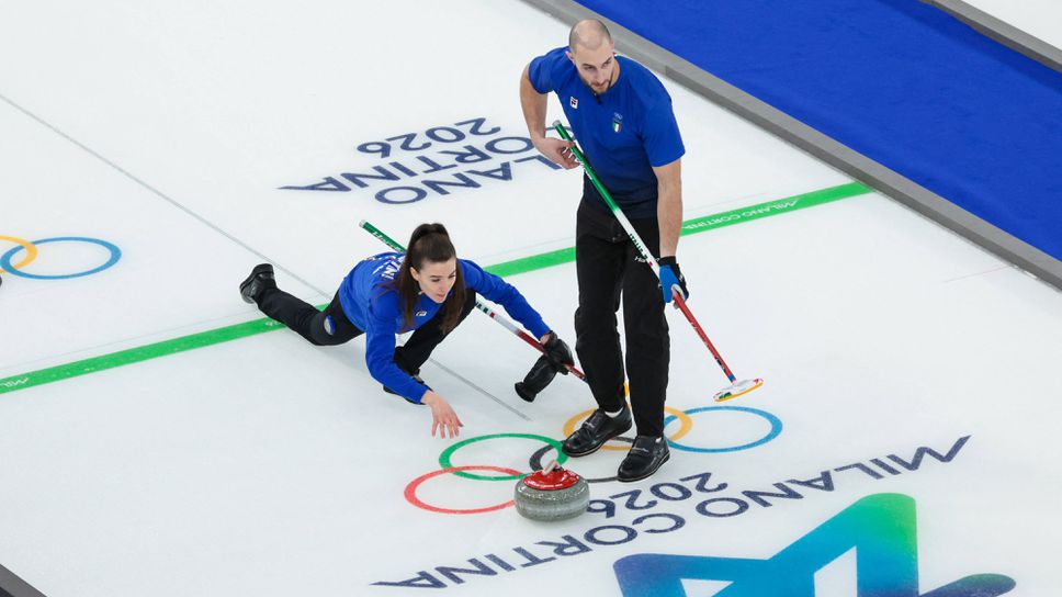 Италианският отбор по кърлинг на смесени двойки е решен да