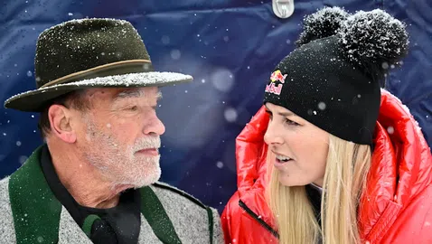  Арнолд Шварценегер с обръщение към Линдзи Вон и злобарите й 