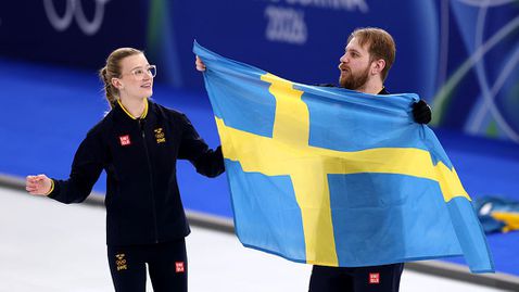 Расмус и Изабела Врано изведоха Швеция до първа олимпийска титла за смесени двойки