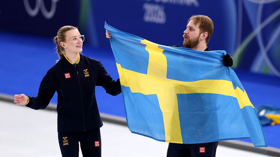 Швеция спечели първата си олимпийска титла по кърлинг за смесени