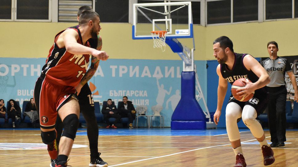 Фаб Файв с драматична победа в ББЛ А група