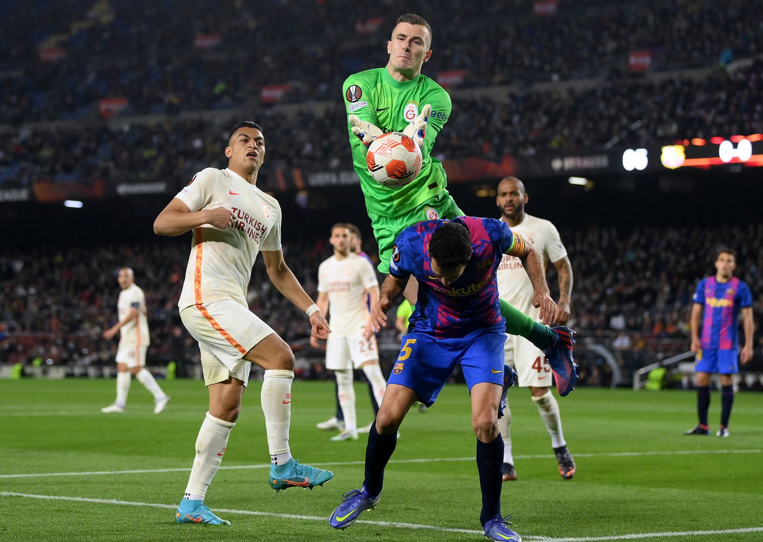 Барселона - Галатасарай, първи 1/8-финал в Лига Европа