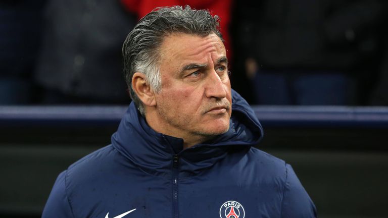 Наставникът на Пари Сен Жермен Кристоф Галтие Галите за пореден