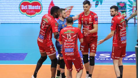 Алекс Николов с 18 точки, Лубе пред отпадане от 1/4-финалните плейофи