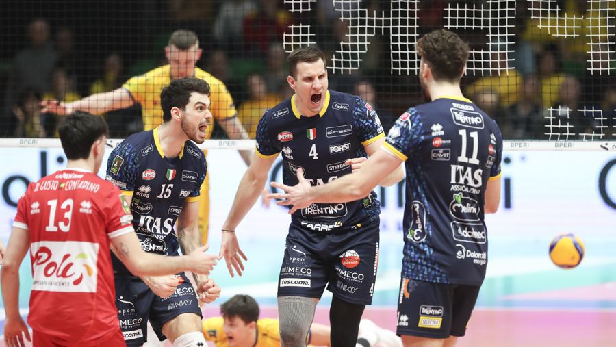 Тренто на крачка от полуфинал в Италия след драма срещу Модена