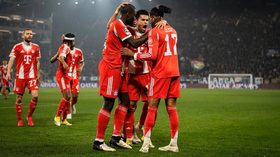 На почивката: Аталанта 0:3 Байерн