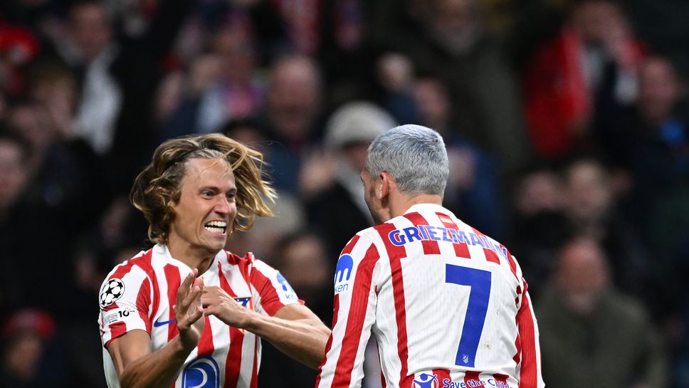 Атлетико Мадрид 3:0 Тотнъм, "шпорите" се самоубиват на "Метрополитано"