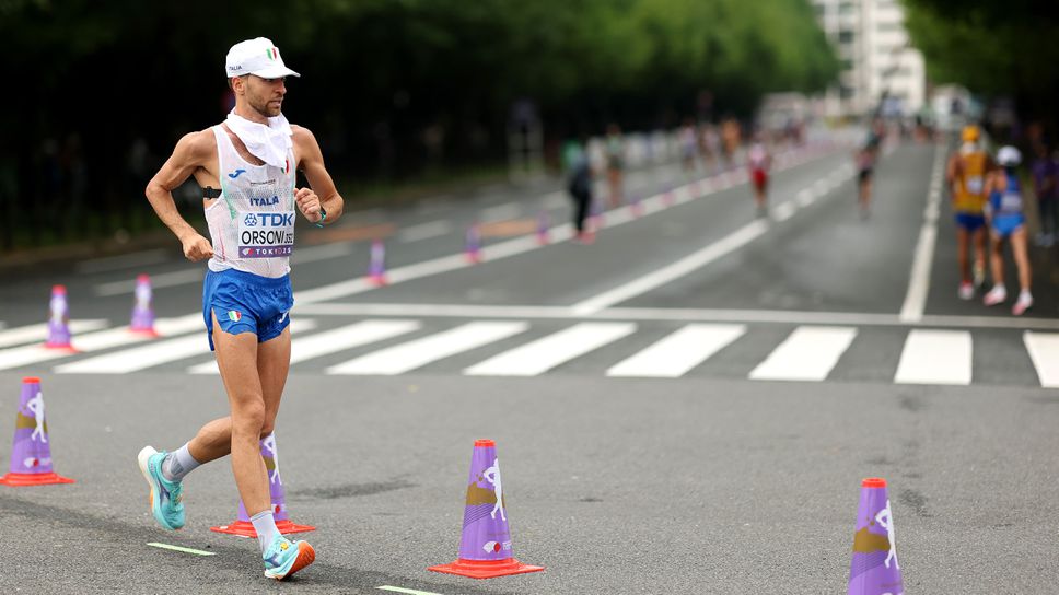 Шамоса и Орсони поставиха европейски рекорди в спортното ходене на полумаратон