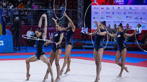 Трети златен медал за България на Световната купа по художествена гимнастика в София