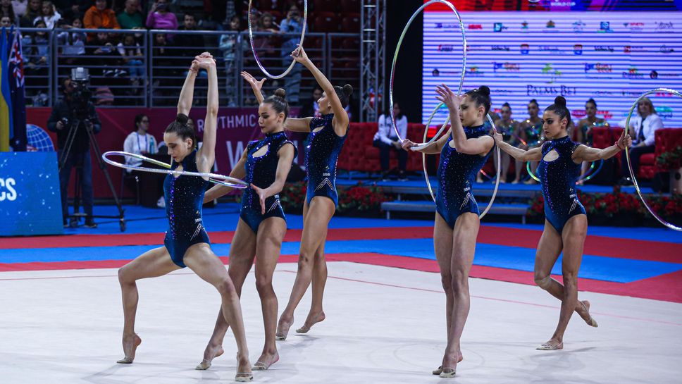 Ансамбълът на България е лидер във временното класиране на Световната купа в Ташкент след изиграването на първото съчетание