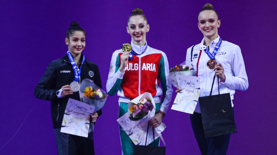 Боряна Калейн с още два златни медала на Световната купа в София 🥇🥇