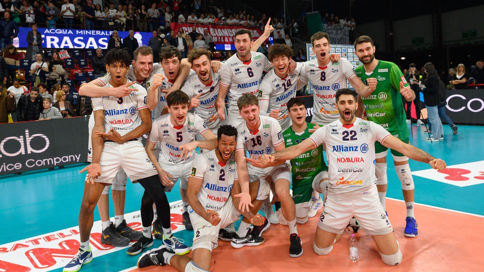 Милано направи немислимото! Отстрани хегемона Перуджа на 1/4-финал в Италия