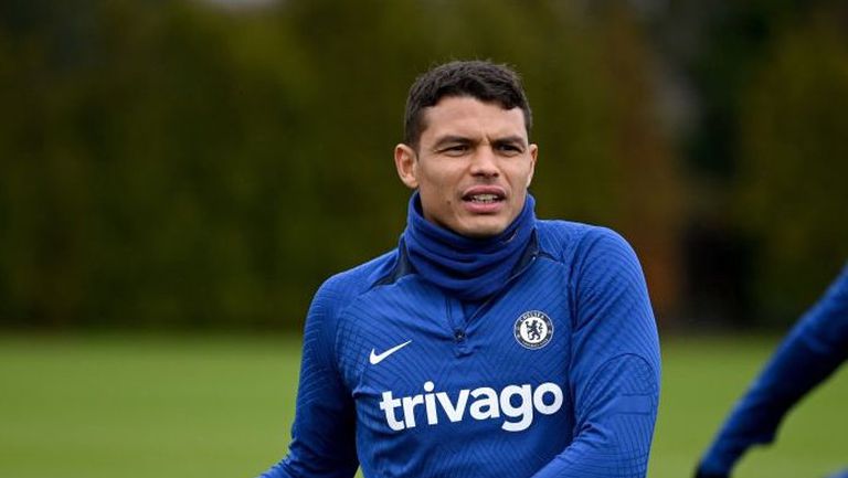 Защитникът на Челси Тиаго Силва е възстановен от контузията която