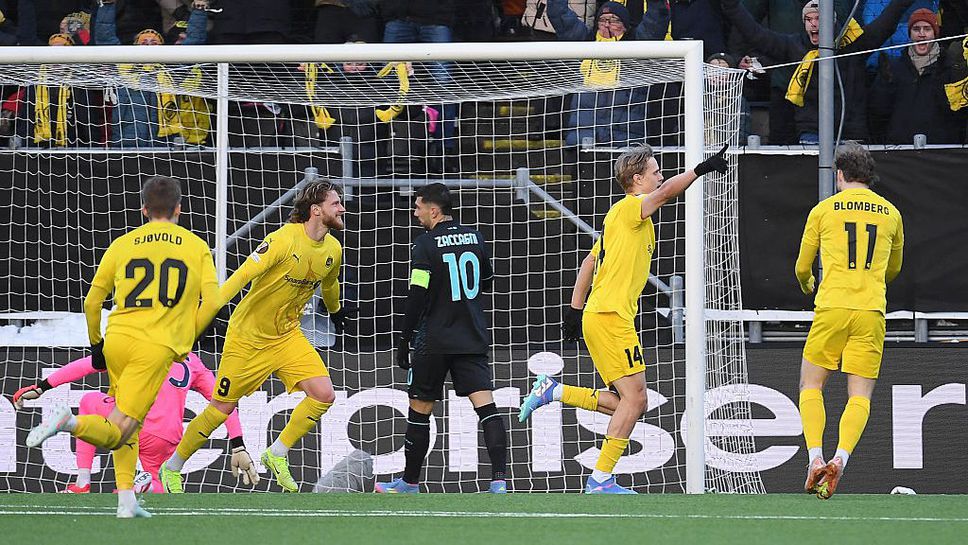 Бодьо Глимт надделя с 2 0 над Лацио в първата среща от