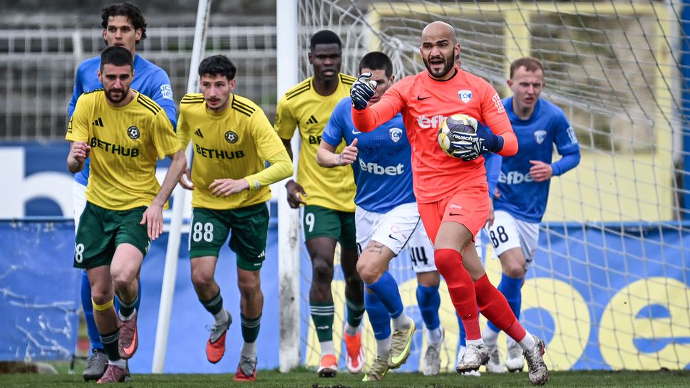 Спартак 1:0 Добруджа, отмениха гол за варненци