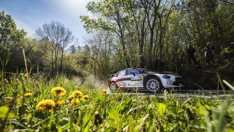  Николай Грязин преследва Йоан Росел в WRC2 в Хърватия 