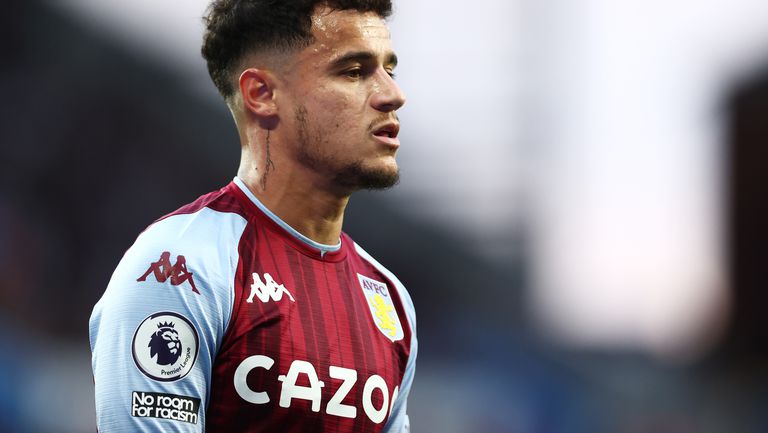  Астън Вила задържа за непрекъснато Коутиньо 