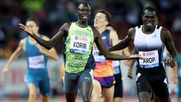 Олимпийският и световен шампион на 800 метра Емануел Корир ще