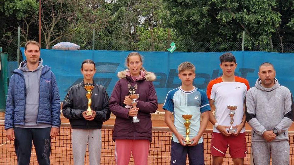 Александър Митев и Рада Колева станаха двойни шампиони на Държавен турнир до 16 г. в Русе