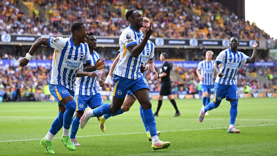 Брайтън с важен успех над Уулвс в преследване на Европа