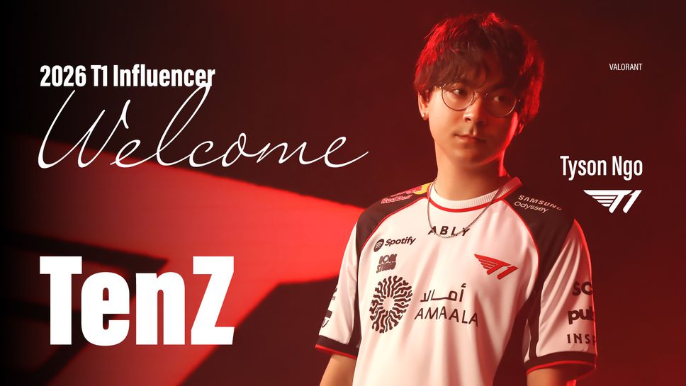 T1 привлече звездата TenZ