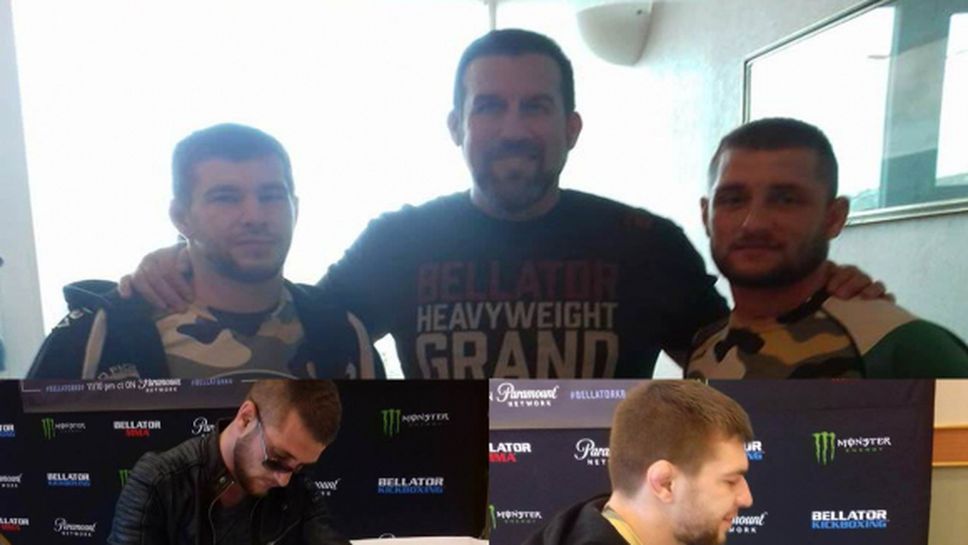 Двама бойци от България подписаха договори с Bellator MMA