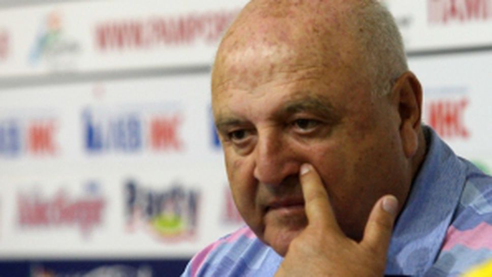 Пресконференция  на  Венцеслав Стефанов