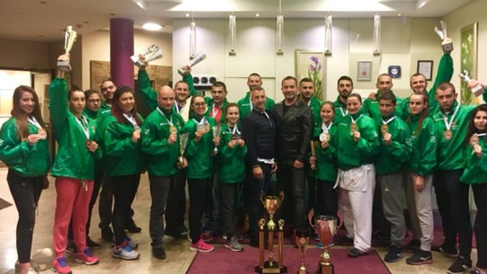 6 златни медала за България от европейското по шотокан караде-до