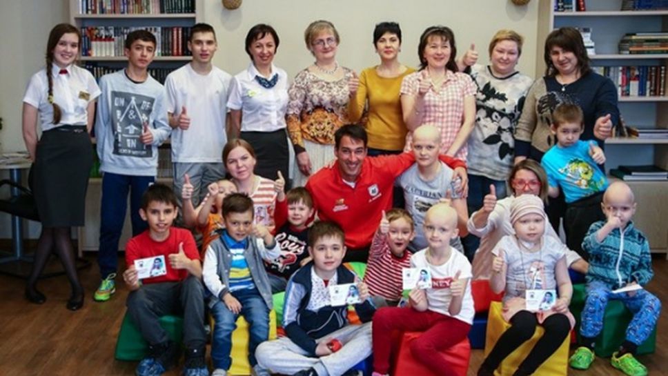 Попето зарадва онкоболни деца в Казан