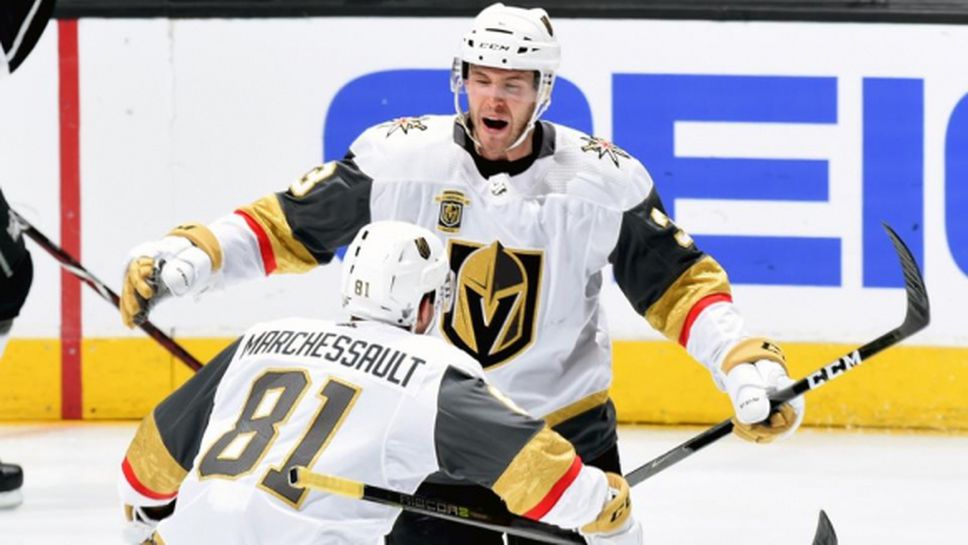 Лас Вегас постави няколко рекорда при първото си класиране в плейофите на НХЛ