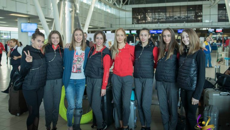 Националният отбор по художествена гимнастика отпътува за участие на Световната купа в Баку