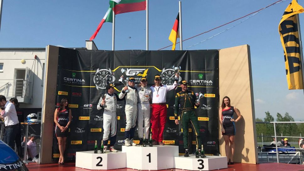 Иван Влъчков спечели и второто състезание в своя клас в GT4 (видео)