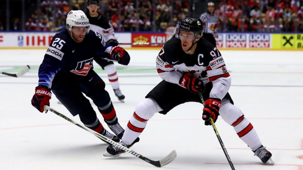 САЩ победи Канада на старта на световното по хокей на лед