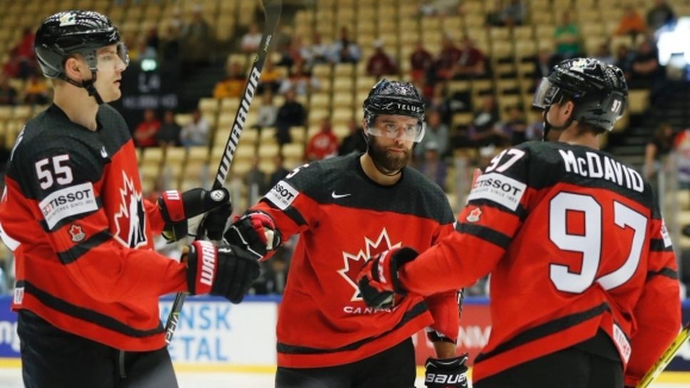 Канада вкара 10 гола на Южна Корея, Русия с втора разгромна победа