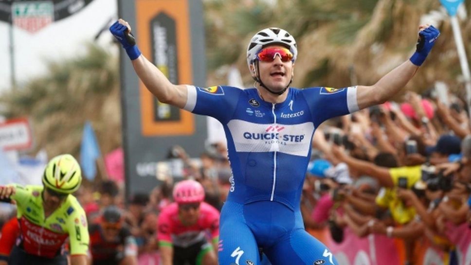 Елиа Вивиани с втора етапна победа в Обиколката на Италия