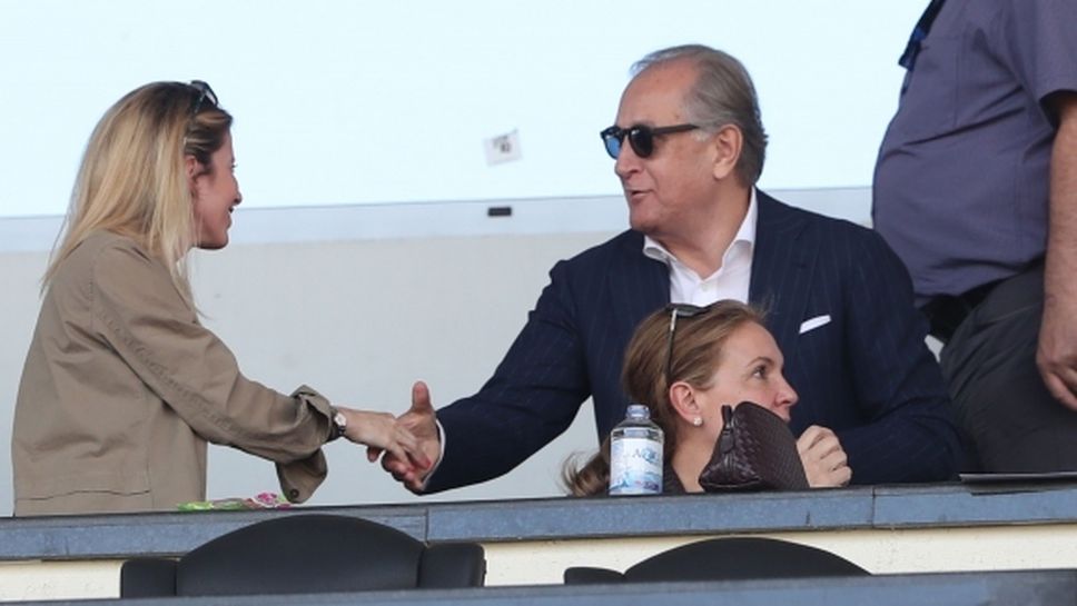 Ривалдо и Спас Русев са на стадиона - босът: Левски трябва да подходи отговорно и да победи (видео+галерия)