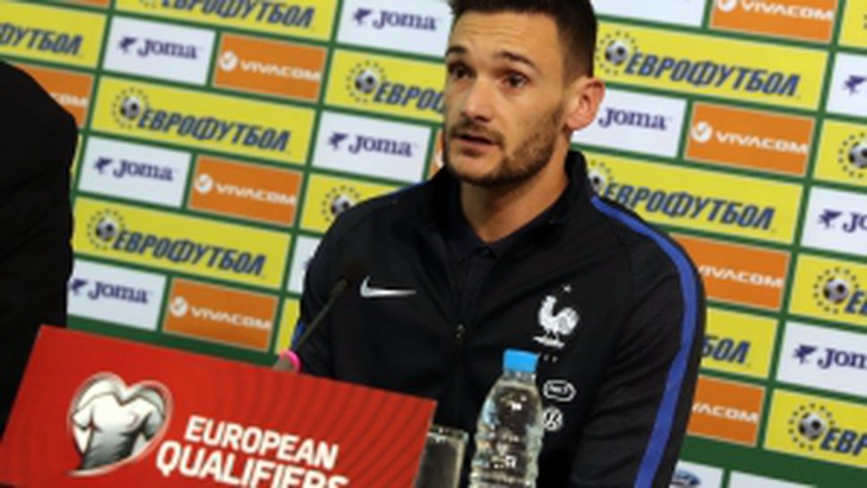 Пресконференция на френския национален отбор