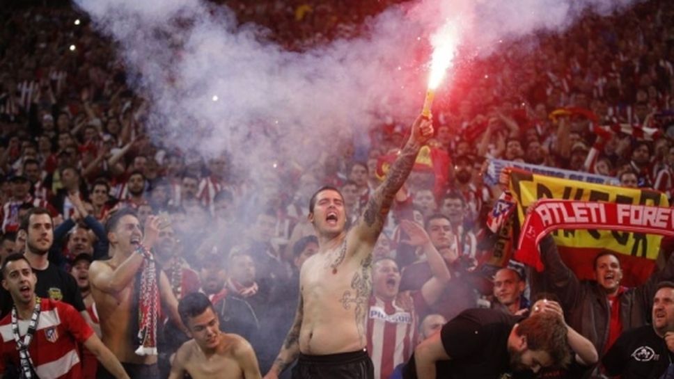 УЕФА разследва Атлетико заради расистки транспарант