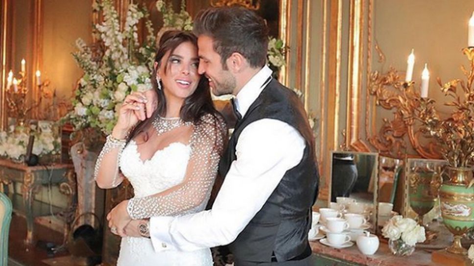 Сеск Фабрегас най-накрая се престраши да се ожени (снимки)