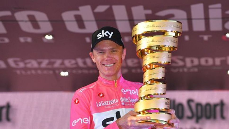Крис Фрум спечели Обиколката на Италия