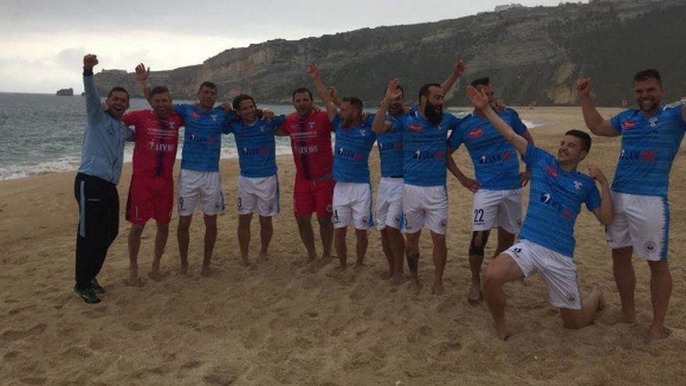 МФК Спартак (Вн) записа втора победа и е на 1/8-финал в Шампионската лига по плажен футбол