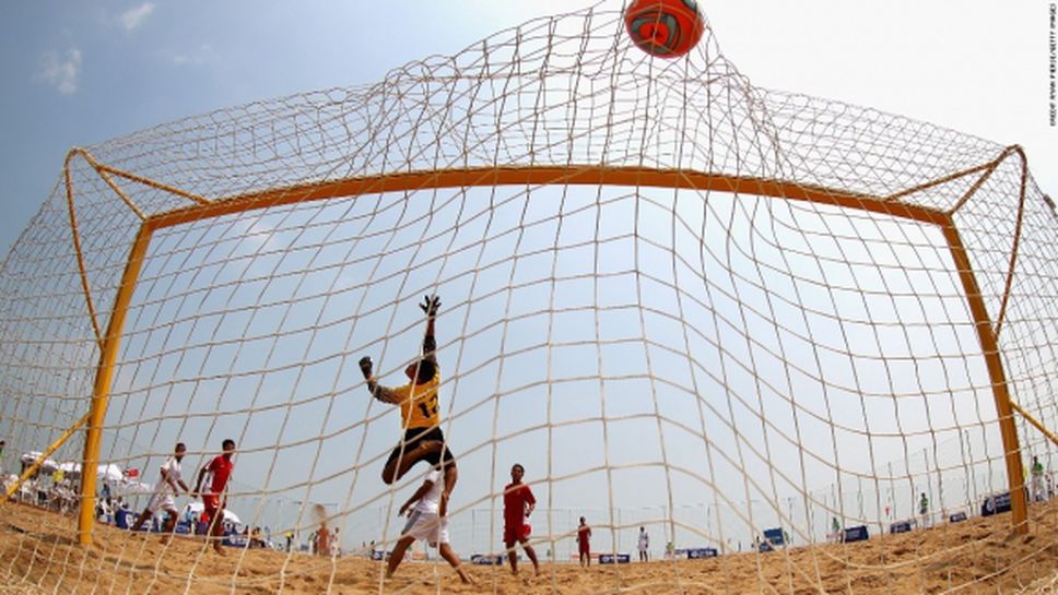 България срещу Норвегия, Чехия и Андора в ЕВРОлигата по плажен футбол