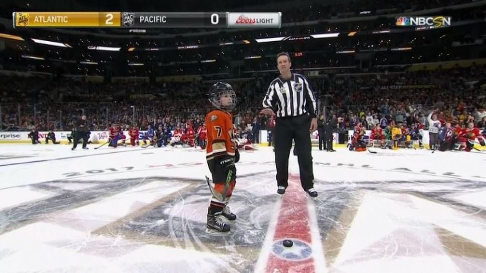 6-годишен открадна шоуто във вечерта на уменията в НХЛ
