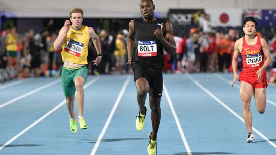 Болт най-бърз на 150 метра в дебютното издание на турнира Нитро