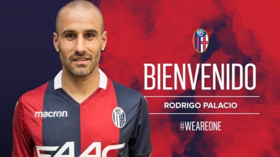 Официално: Родриго Паласио подписа с Болоня