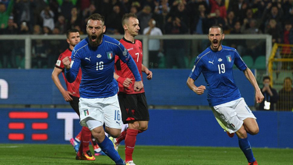 Италия - Албания 2:0
