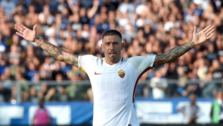 Бивш играч на Лацио даде летящ старт на Рома пред погледа на Тоти (видео)