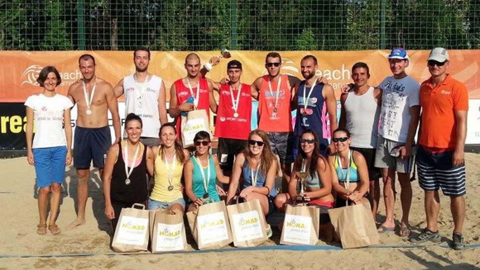 Бонжолов и Славков спечелиха турнира от Beach Volley Mania в София