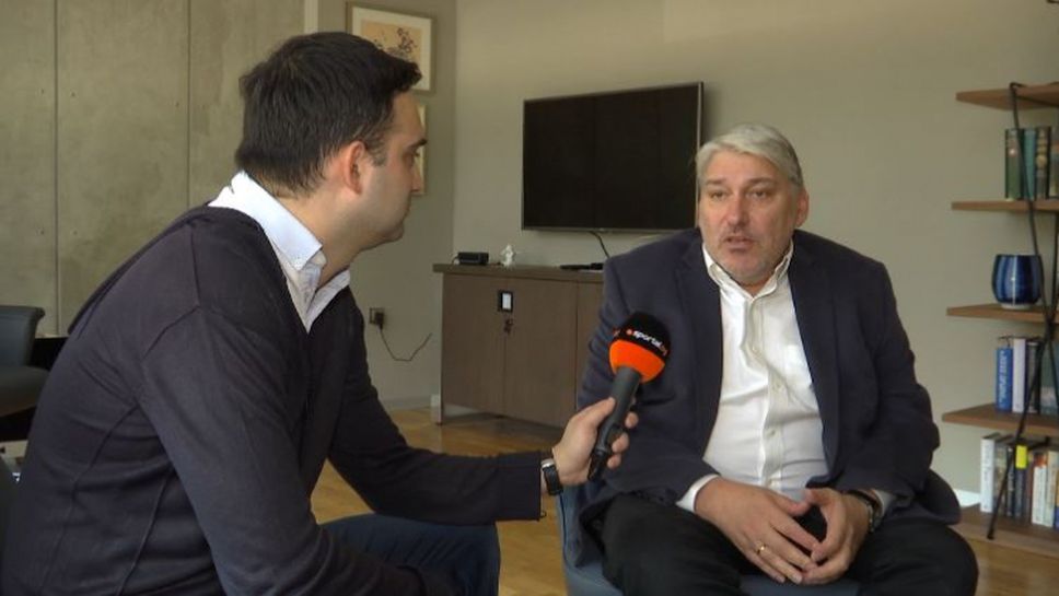 Чакмаков: След две години ЦСКА ще е фактор в българския баскетбол, за футбол не искам да говоря