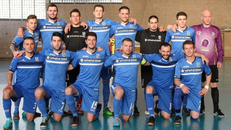 Левски "София-Запад" стартира мощно в UEFA Futsal Cup, играч на "сините" с 4 гола